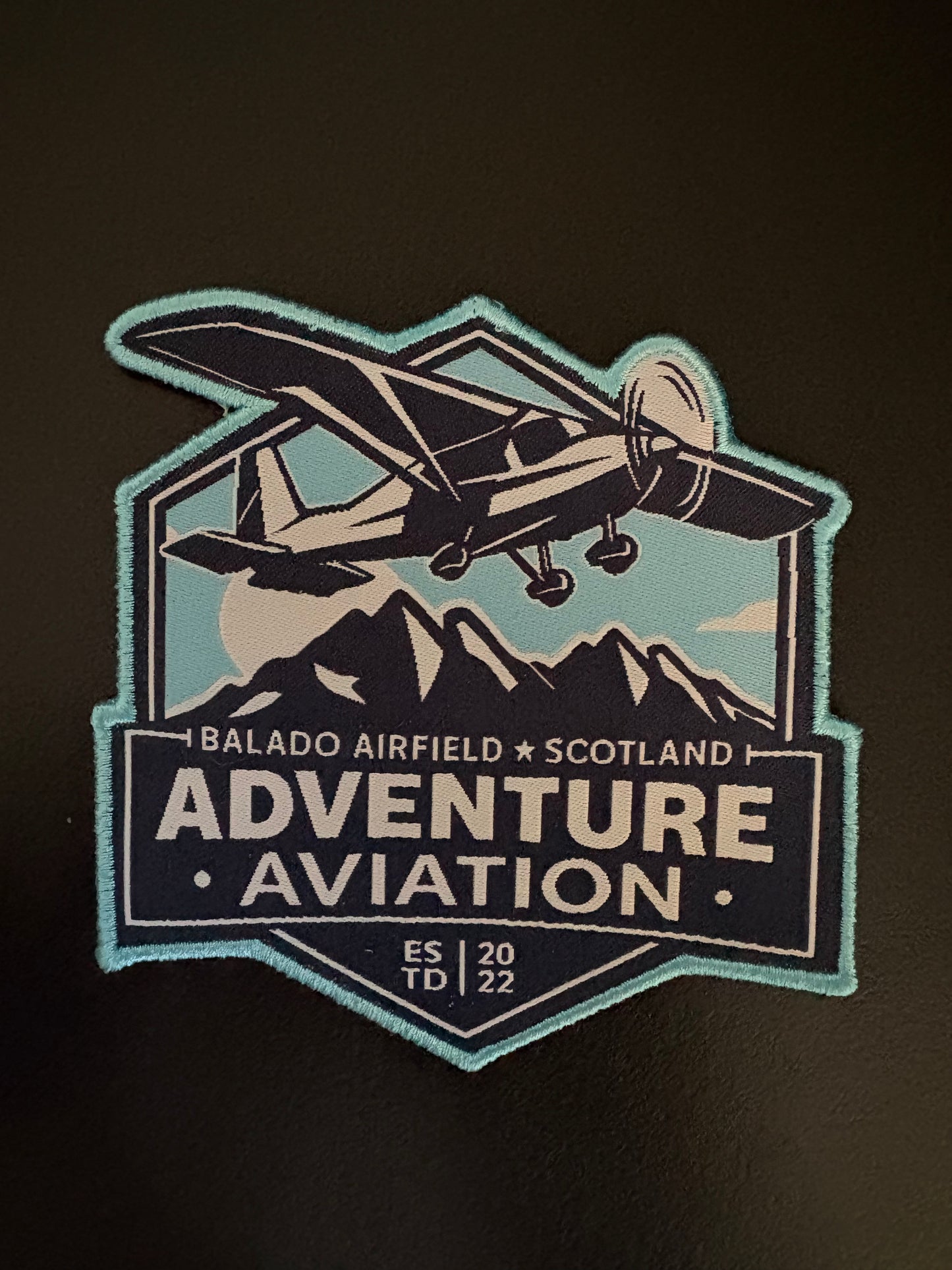 Embroidered Adventure Aviation Patch